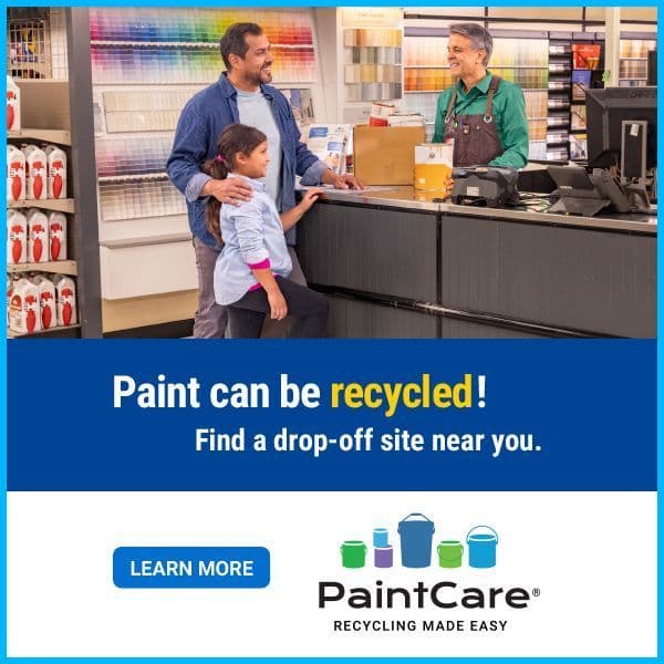 Paint Can Be Recycled with PaintCare!