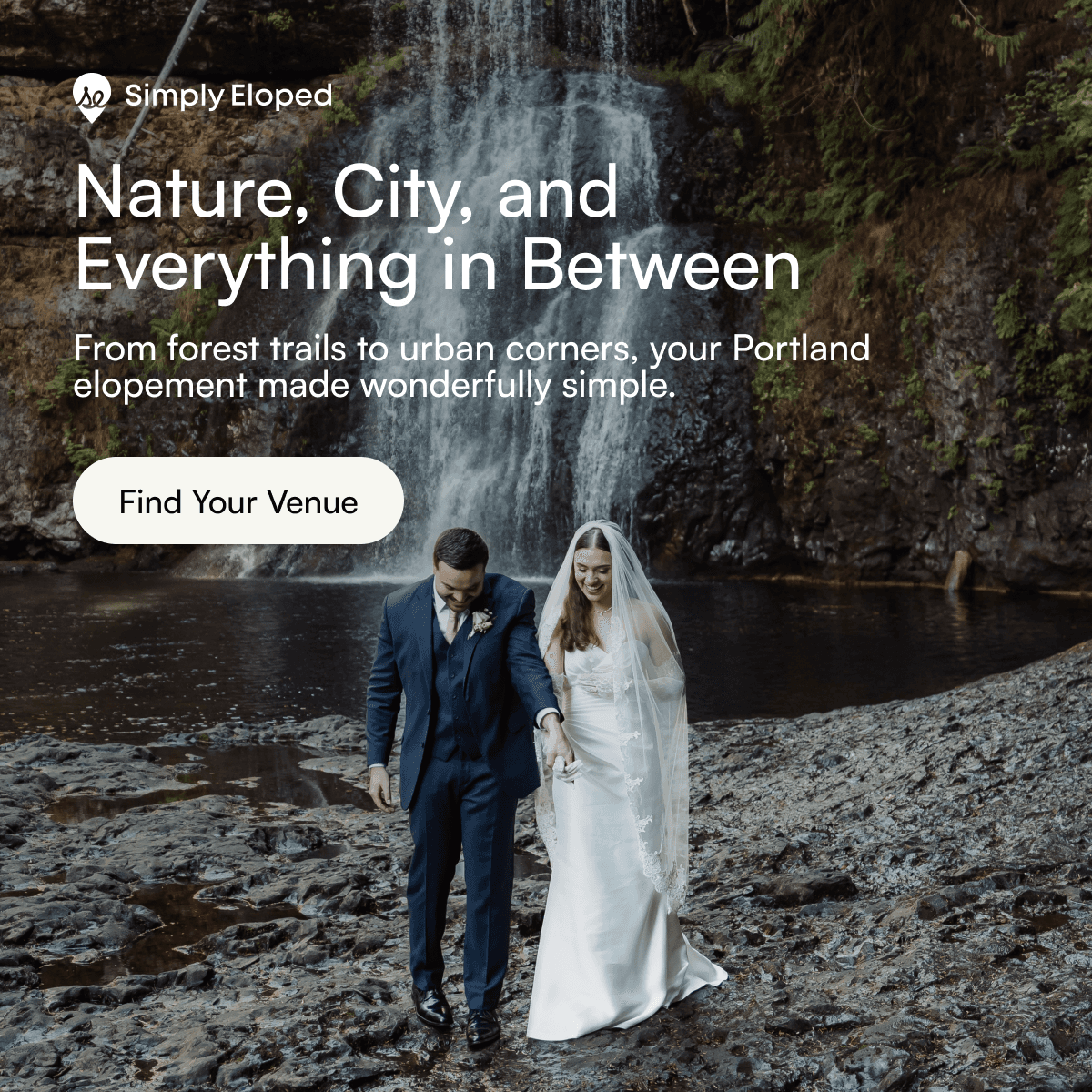 Misty Forests. Quiet Trails. Your Portland Vows.