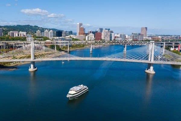 Display ad for Portland Spirit